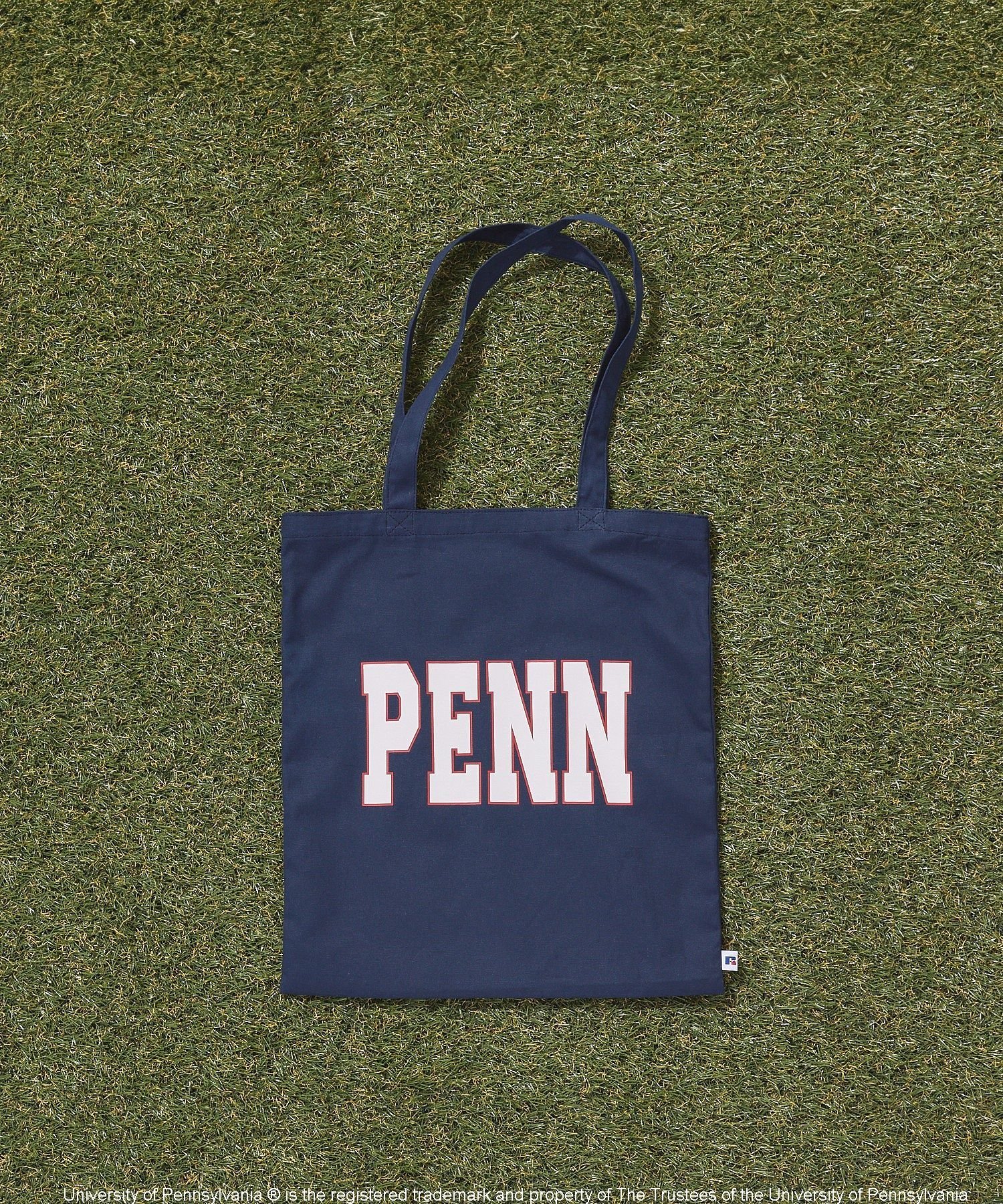 AMERICAN HOLIC 【RUSSELL×PENN】トートバッグ アメリカンホリック バッグ トートバッグ ネイビー レッド