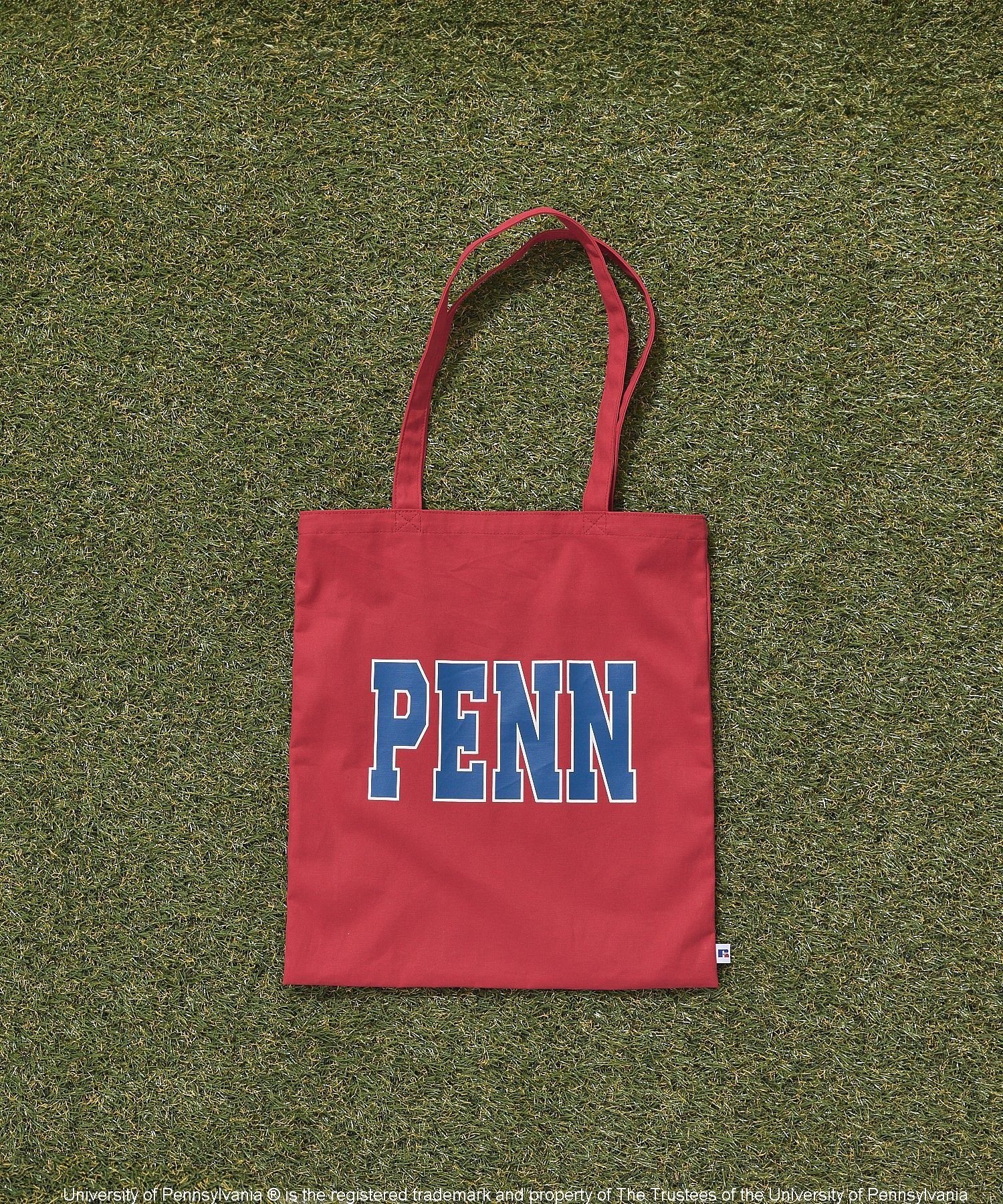 AMERICAN HOLIC 【RUSSELL×PENN】トートバッグ アメリカンホリック バッグ トートバッグ ネイビー レッド