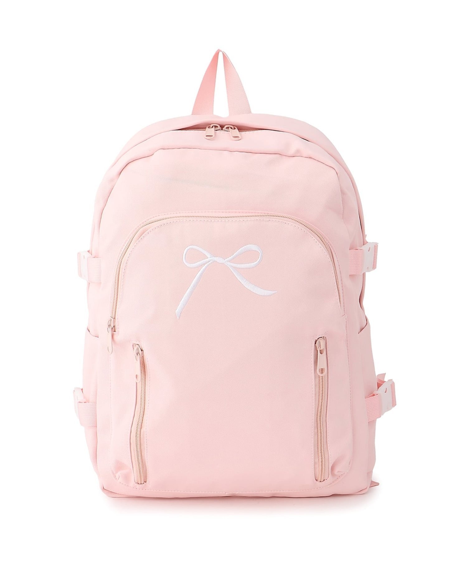 FReePLACe/(W)リボンデザイン リュックサック ミニョントレフル ルームヨンマルサンセレクティッド バッグ リュック・バックパック ブルー ホワイト ピンク ブラック イエロー