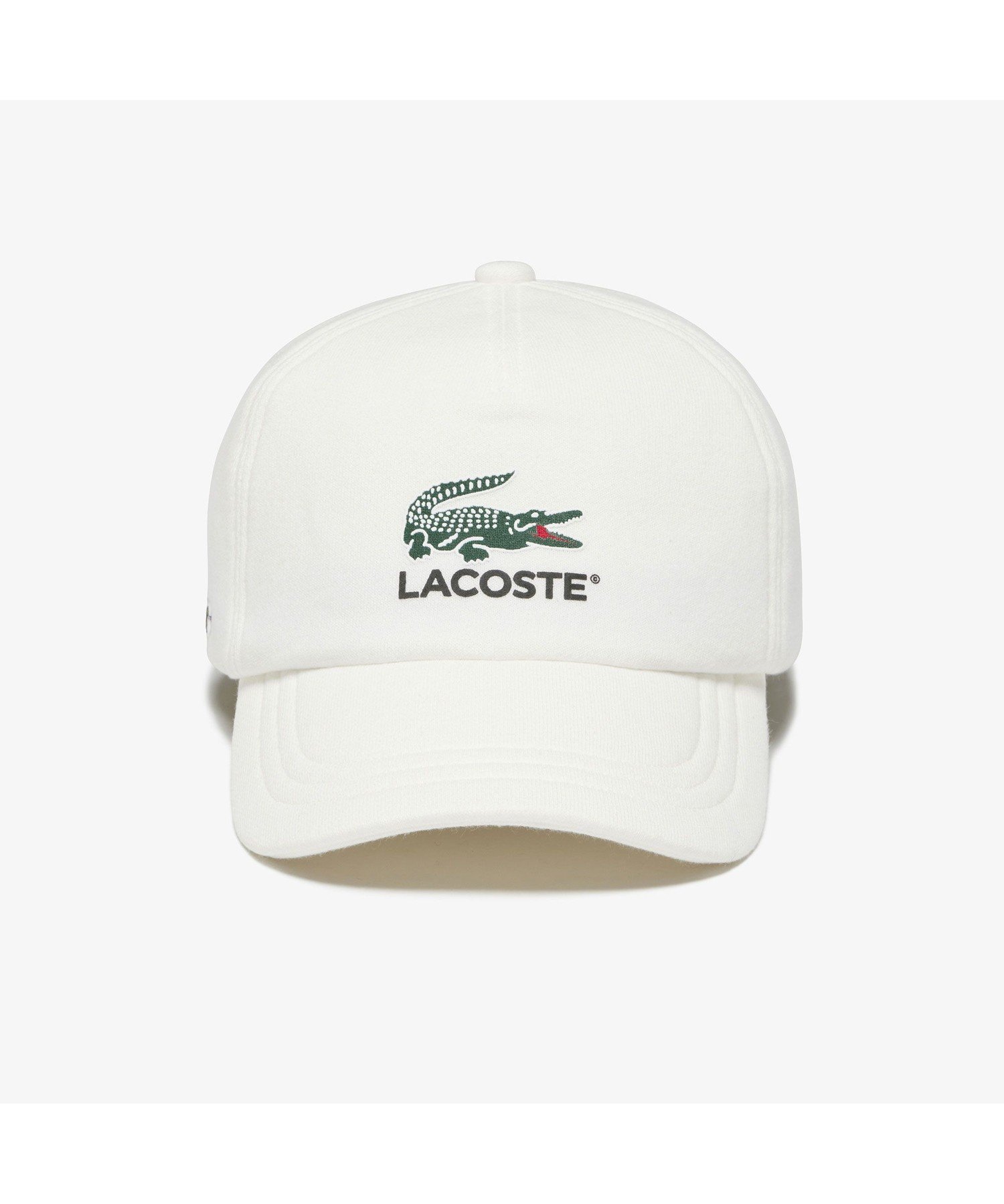 ラコステ 【SALE／50%OFF】LACOSTE ベーシックロゴスウェットキャップ ラコステ 帽子 キャップ ホワイト ブラック【送料無料】