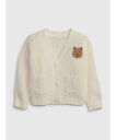 【SALE／40%OFF】GAP (K)ブラナンベア カーディガン (ベビー) ギャップ トップス カーディガン ホワイト グレー