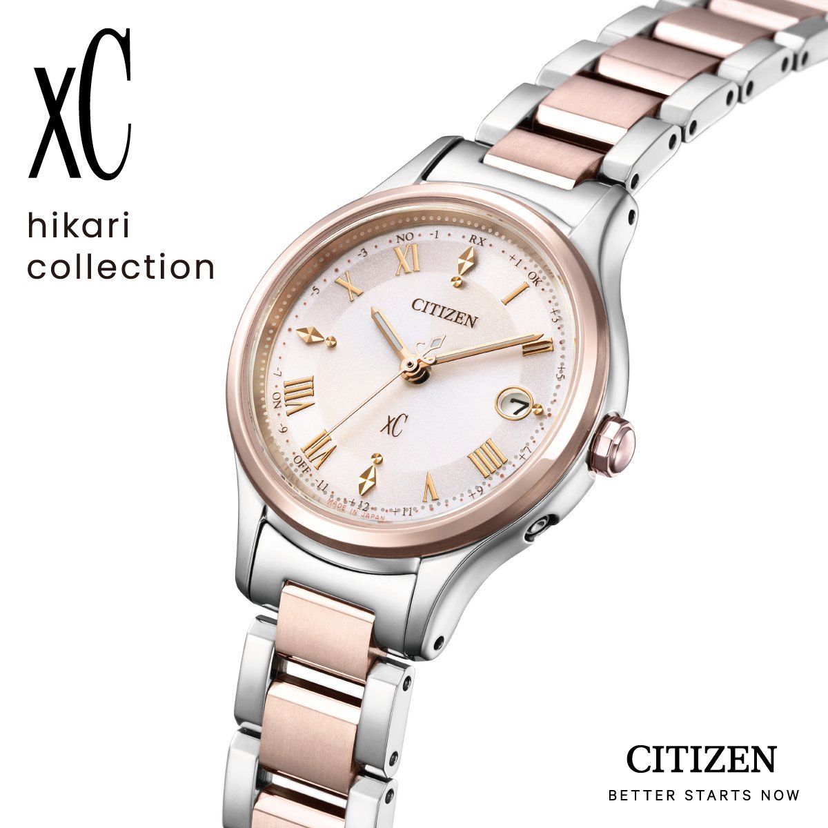 【SALE／20%OFF】xC シチズン クロスシー 電波時計 サクラピンク CITIZEN xC ES9496-64W シチズン アクセサリー・腕時計 腕時計【送料無料】