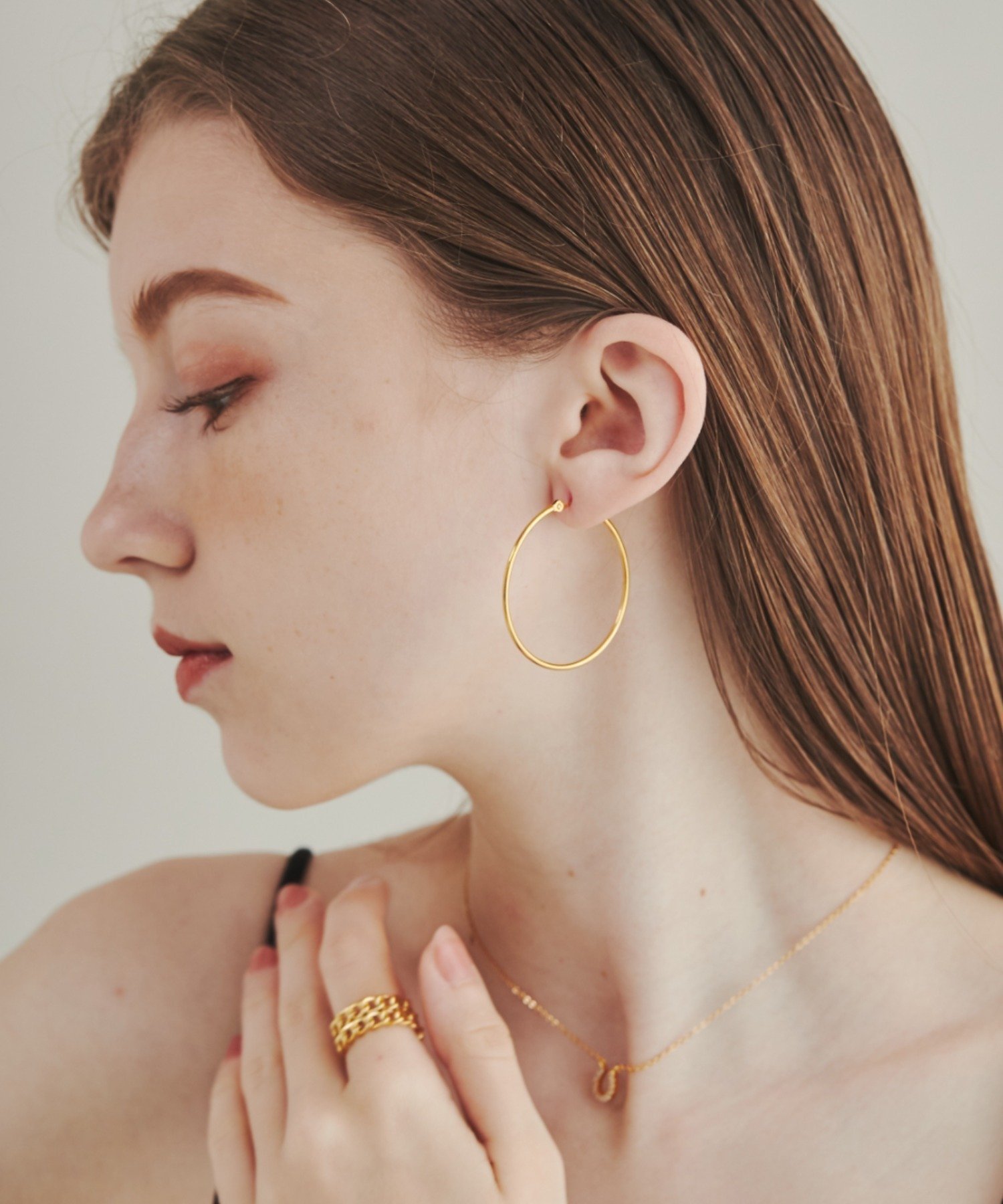 【SALE／25%OFF】ciite' 【 金属アレルギー対応 】 シンプルフープピアス サージカルステンレス シーテ アクセサリー・腕時計 ピアス シルバー ゴールドのサムネイル