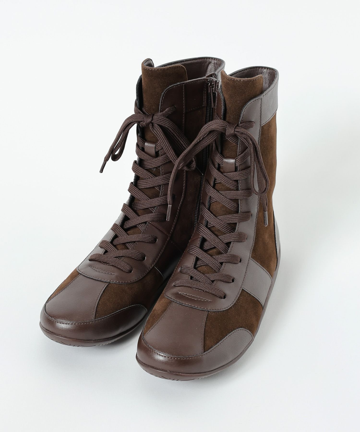 【SALE／60%OFF】LOWRYS FARM ボクシングシューズ ローリーズファーム シューズ・靴 ブーツ ブラック ブラウンのサムネイル