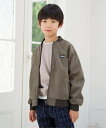 ikka 【親子コーデ】フェイクスエードリブブルゾン(110~160cm) イッカ ジャケット・アウター その他のジャケット・アウター ブラック グレー【送料無...