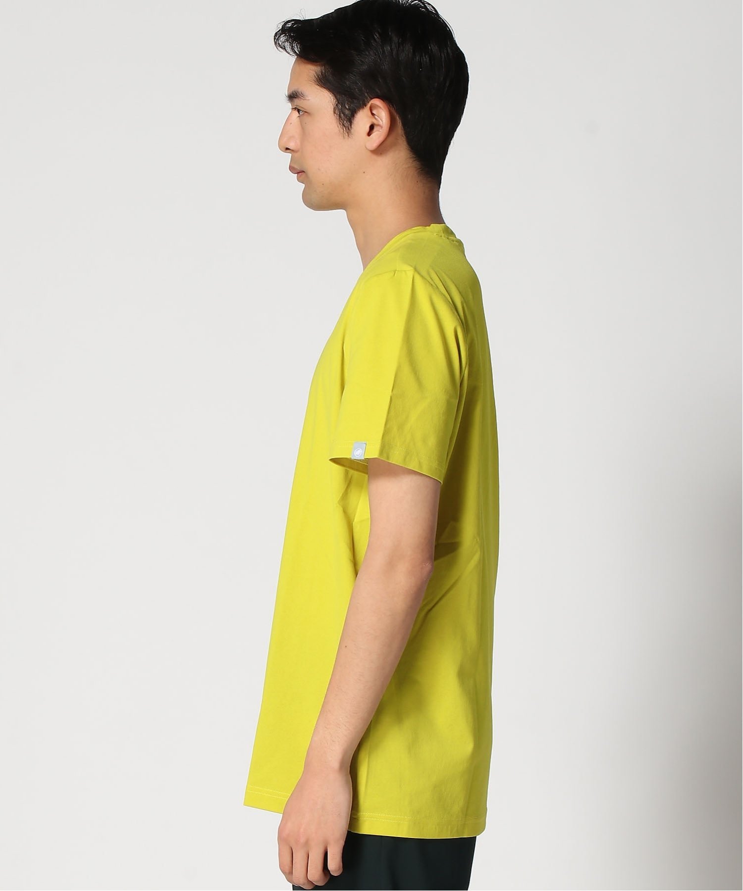 MAMMUT/(M)【公式】QD ロゴ プリント Tシャツ アジアンフィット マムート トップス カットソー・Tシャツ イエロー