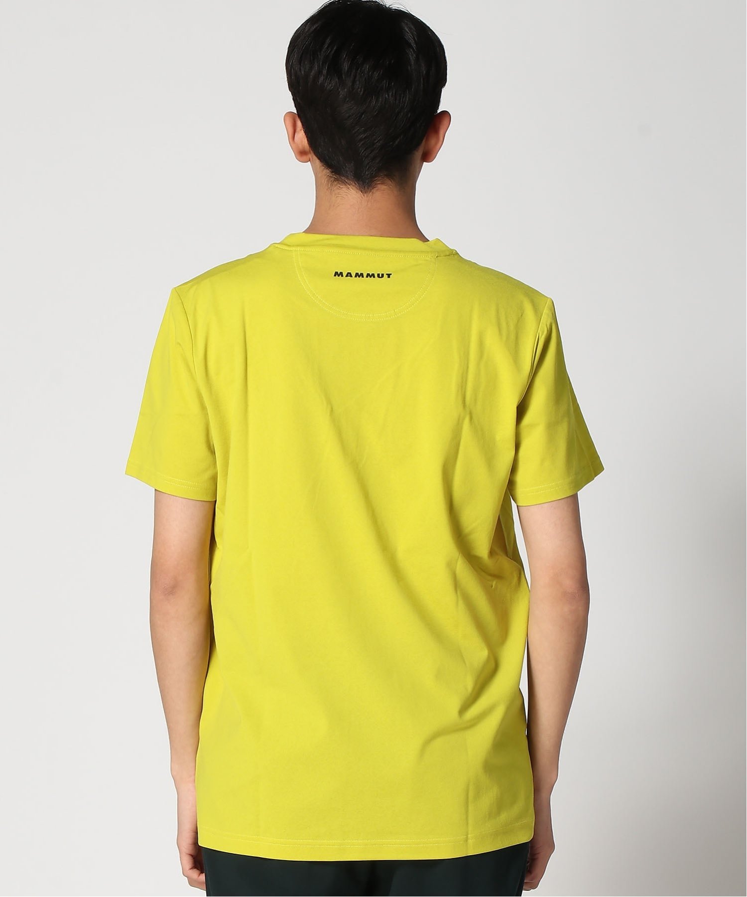 MAMMUT/(M)【公式】QD ロゴ プリント Tシャツ アジアンフィット マムート トップス カットソー・Tシャツ イエロー