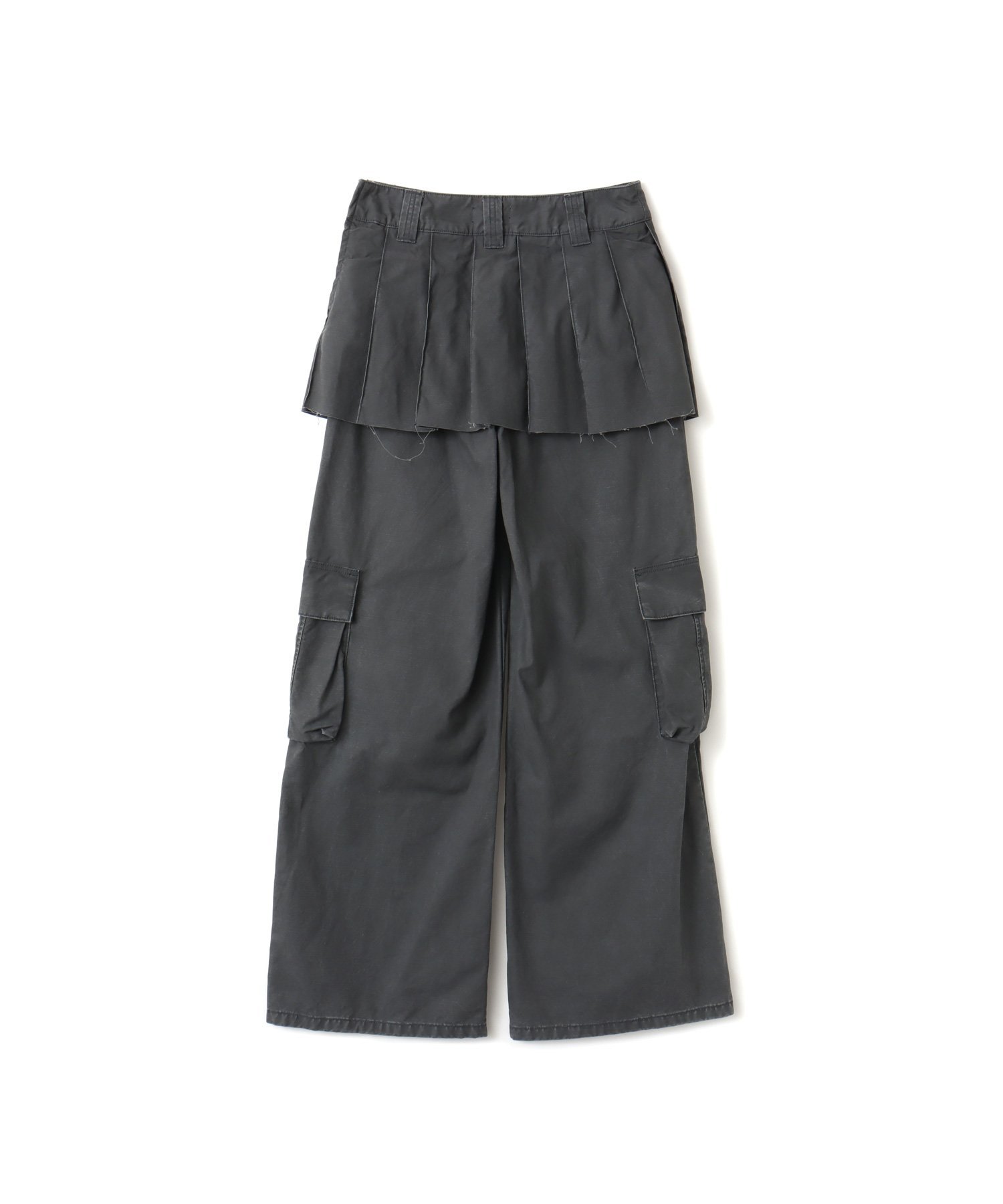 atmos pink atmos pink Skirt Layered Pants CHARCOAL アトモス パンツ その他のパンツ グレー