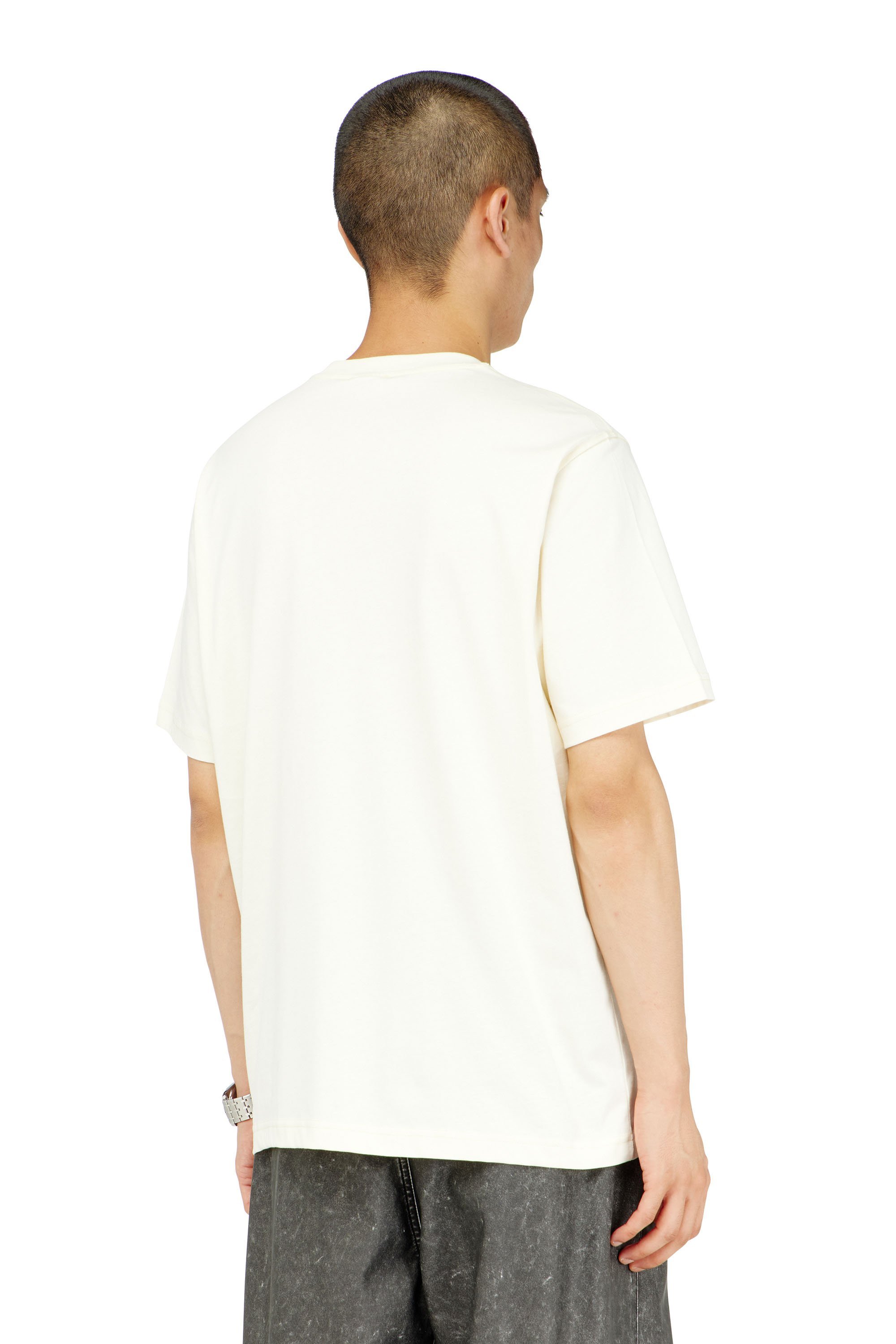 メンズ Tシャツ T-ADJUST-AA4 ディーゼル トップス カットソー・Tシャツ ホワイト