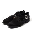 TOMORROWLAND GOODS 【別注】SANDERS MILITARY SANDAL スエード シューズ トゥモローランド シューズ・靴 サンダル ブラ...