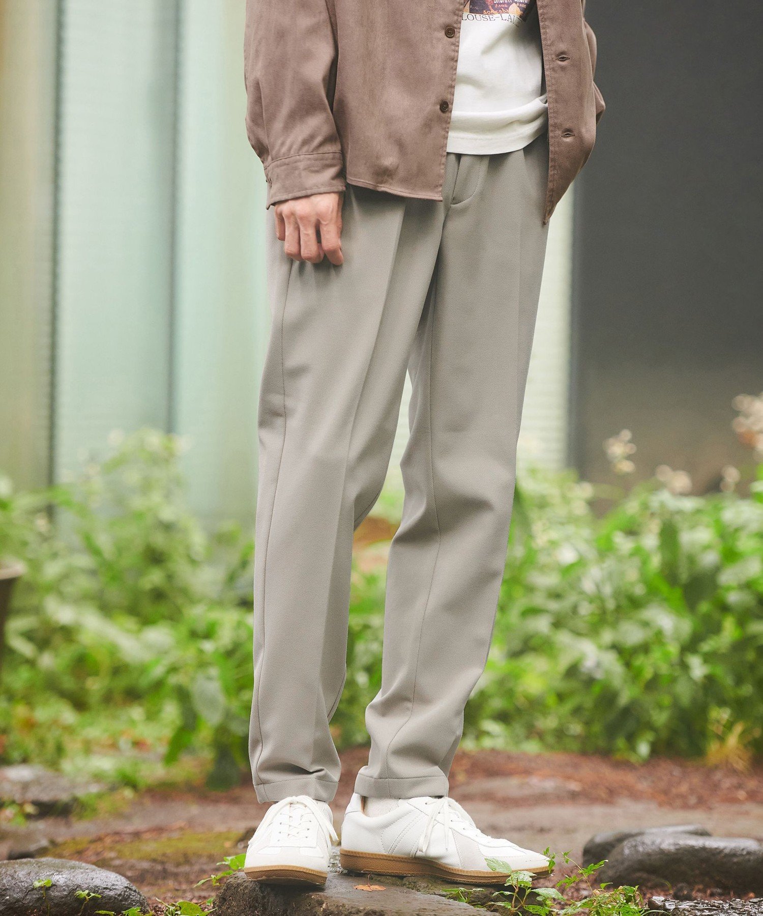 【SALE／30%OFF】UNITED ARROWS green label relaxing TRカルゼ 裏起毛 オルマイ パンツ -ウォッシャブル・ストレッチ- ユナイテッドアローズ グリーンレーベルリラクシング パンツ その他のパンツ ベージュ ブラック グレー ブラウン ネイビー【送料無料】