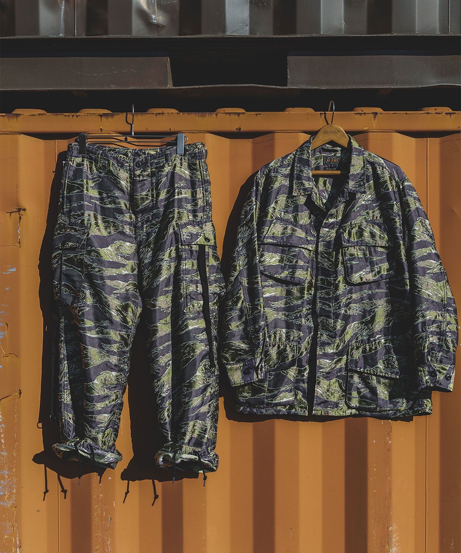 BEAMS PLUS MIL 6 Pockets Tiger Stripe Mesh Jacquard ビームス メン パンツ その他のパンツ【送料無料】