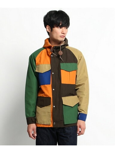 Crazy Pattern Hooded Jacket 387-57003: Blue Crazy Pattern Hooded Jacket 387-57003: Blue