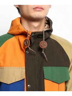 Crazy Pattern Hooded Jacket 387-57003: Blue Crazy Pattern Hooded Jacket 387-57003: Blue