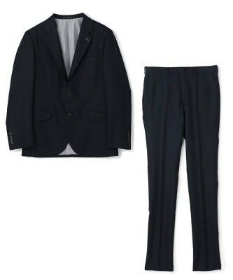 【SALE/40%OFF】MEN'S BIGI 小紋ジャガード スーツ メンズ ビギ スーツ・フォーマル セットアップスーツ ネイビー ブラック【送料無料】