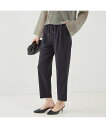【SALE/30%OFF】Rouge vif la cle 4WAYストレッチテーパードパンツ ルージュ・ヴィフ ラクレ パンツ その他のパンツ ブラック ホワイト【送料無料】