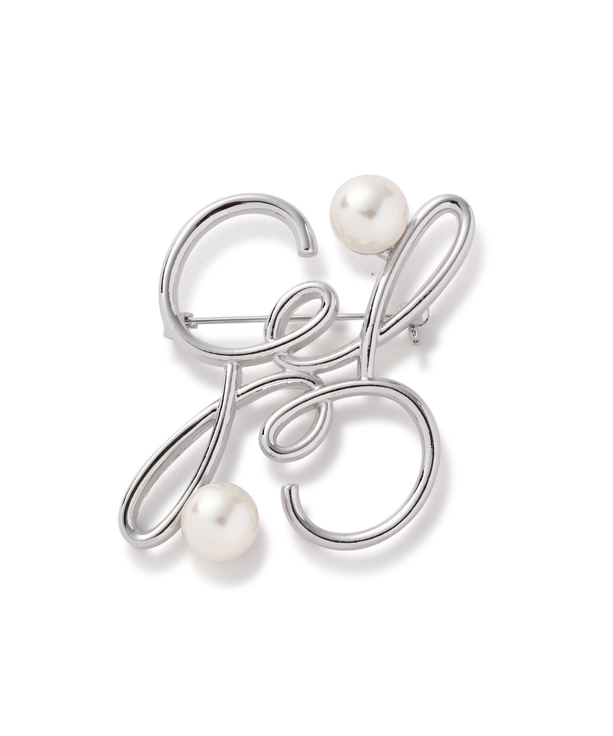 PROPORTION BODY DRESSING ニュアンスパールブローチ プロポーションボディドレッシング アクセサリー・腕時計 その他のアクセサリー・腕時計 シルバー