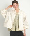 【SALE/50%OFF】Sonny Label 『UR TECH』ボリュームスリーブブルゾン サニーレーベル ジャケット・アウター ブルゾン・ジャンパー ホワ...
