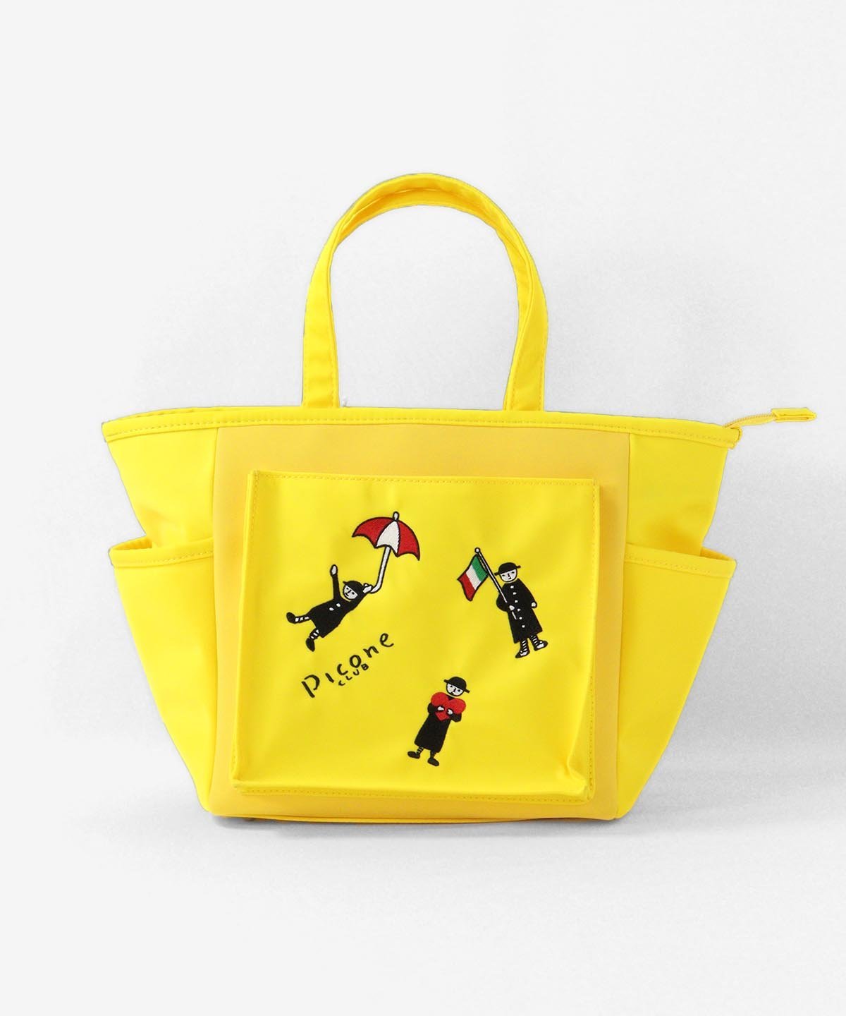 【SALE／40%OFF】Picone Club ピコ刺繍カートバッグ ピッコーネクラブ バッグ ハンドバッグ ブラック ..