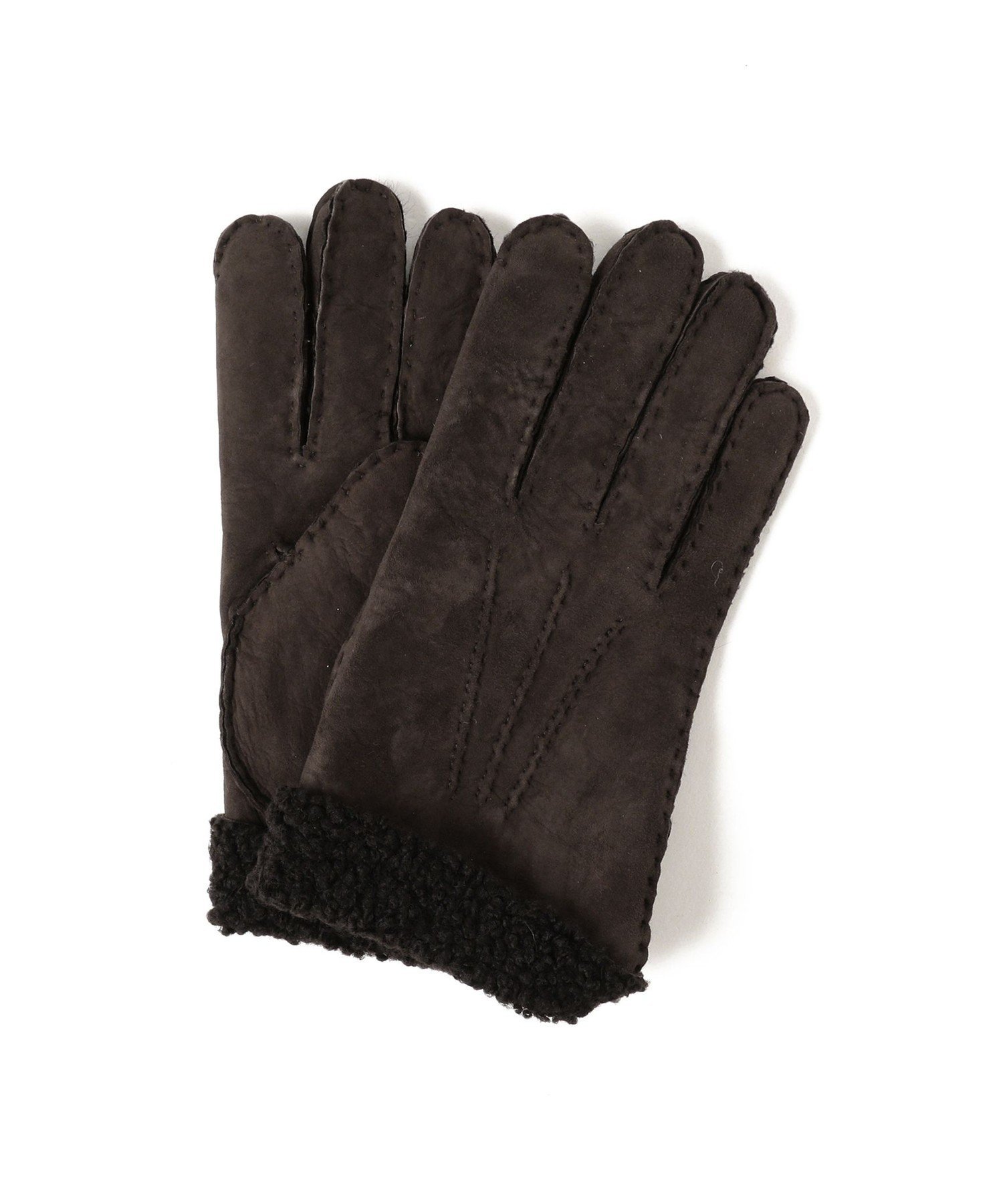 【SALE／20%OFF】Brilla per il gusto CARIDEI / ムートン グローブ ビームス アウトレット ファッション雑貨 手袋 ブラウン ブラック【送料無料】