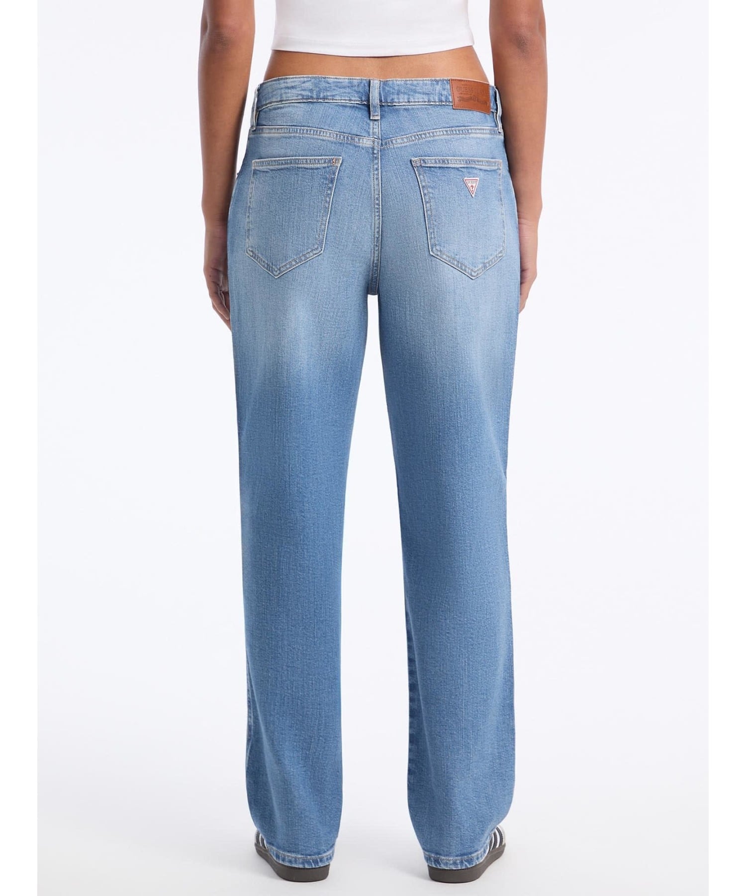 GUESS JEANS デニムパンツ ワイドジーンズ (W)G13 Low Rise Extra Wide ゲス パンツ ジーンズ・デニムパンツ ブルー