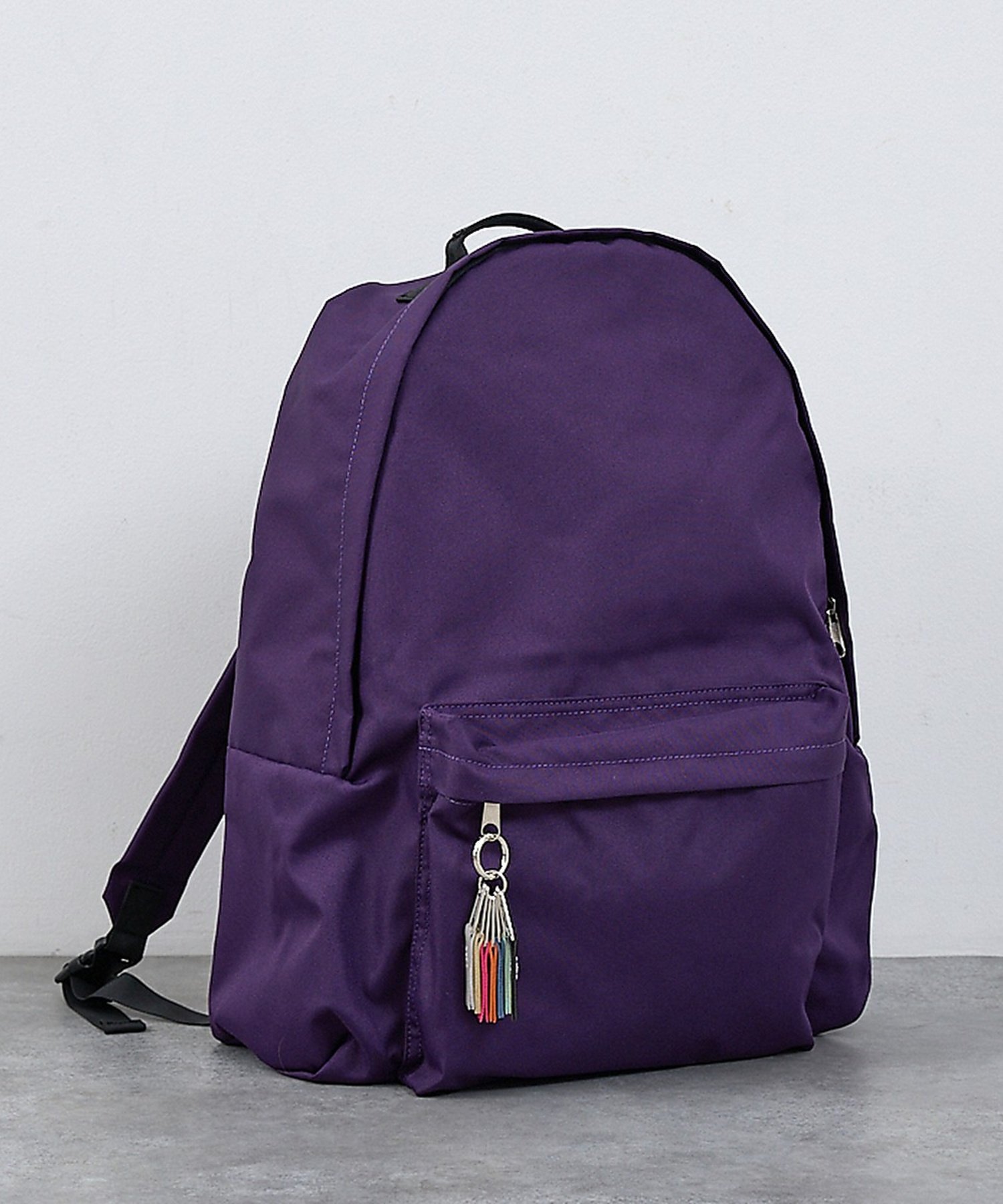 NOMINE 【cheek】big daypack ビッグ バックパック ノミネ バッグ リュック・バックパック パープル ブラック【送料無料】
