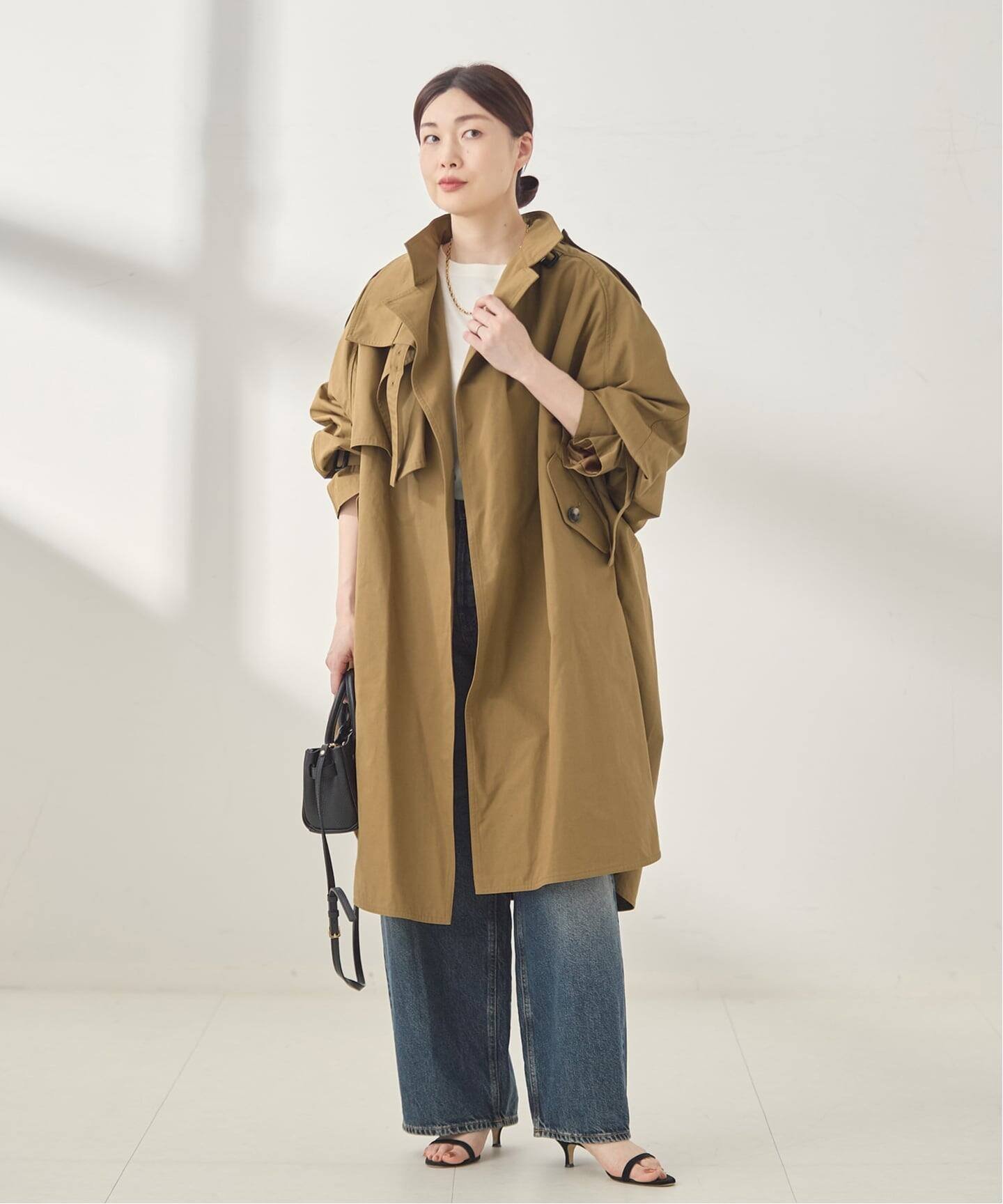 JOURNAL STANDARD L'ESSAGE THE NEWHOUSE/ザ ニューハウス CASABLANCA COAT コート ジャーナルスタンダード レサージュ ジャケット・アウター ブルゾン・ジャンパー ベージュ