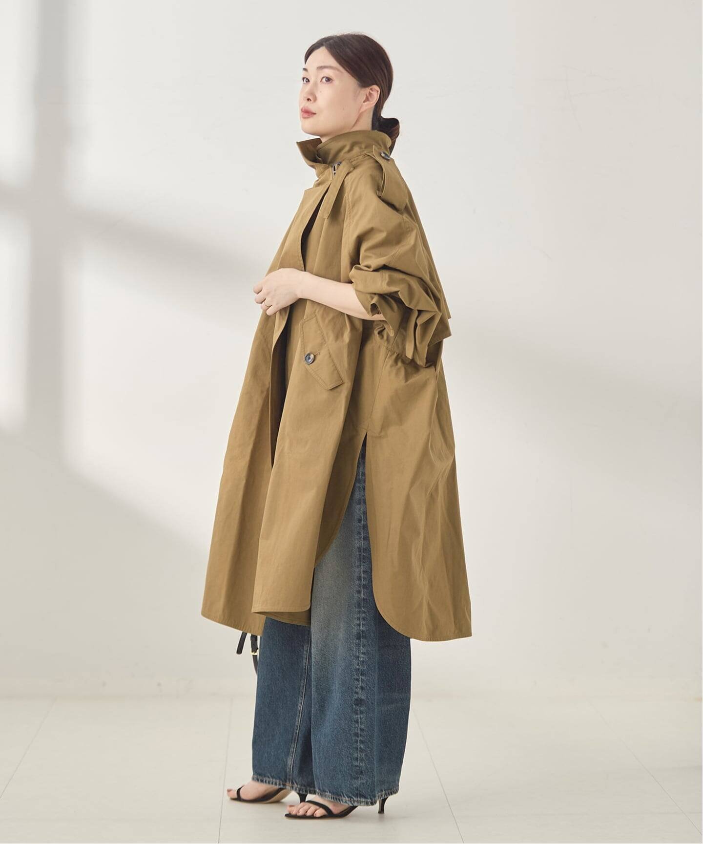 JOURNAL STANDARD L'ESSAGE THE NEWHOUSE/ザ ニューハウス CASABLANCA COAT コート ジャーナルスタンダード レサージュ ジャケット・アウター ブルゾン・ジャンパー ベージュ