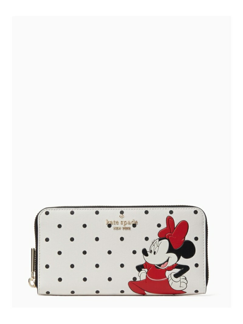 【SALE／50%OFF】kate spade new york ディズニー X ケイト・スペード ニューヨーク ミニー マウス ラージ コンチネンタル ウォレット ケイトスペードニューヨーク 財布/小物 財布【送料無料】のサムネイル