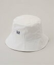 【SALE/40%OFF】GAP (K)Gapロゴ バケットハット (キッズ) ギャップ 帽子 ハット ホワイト