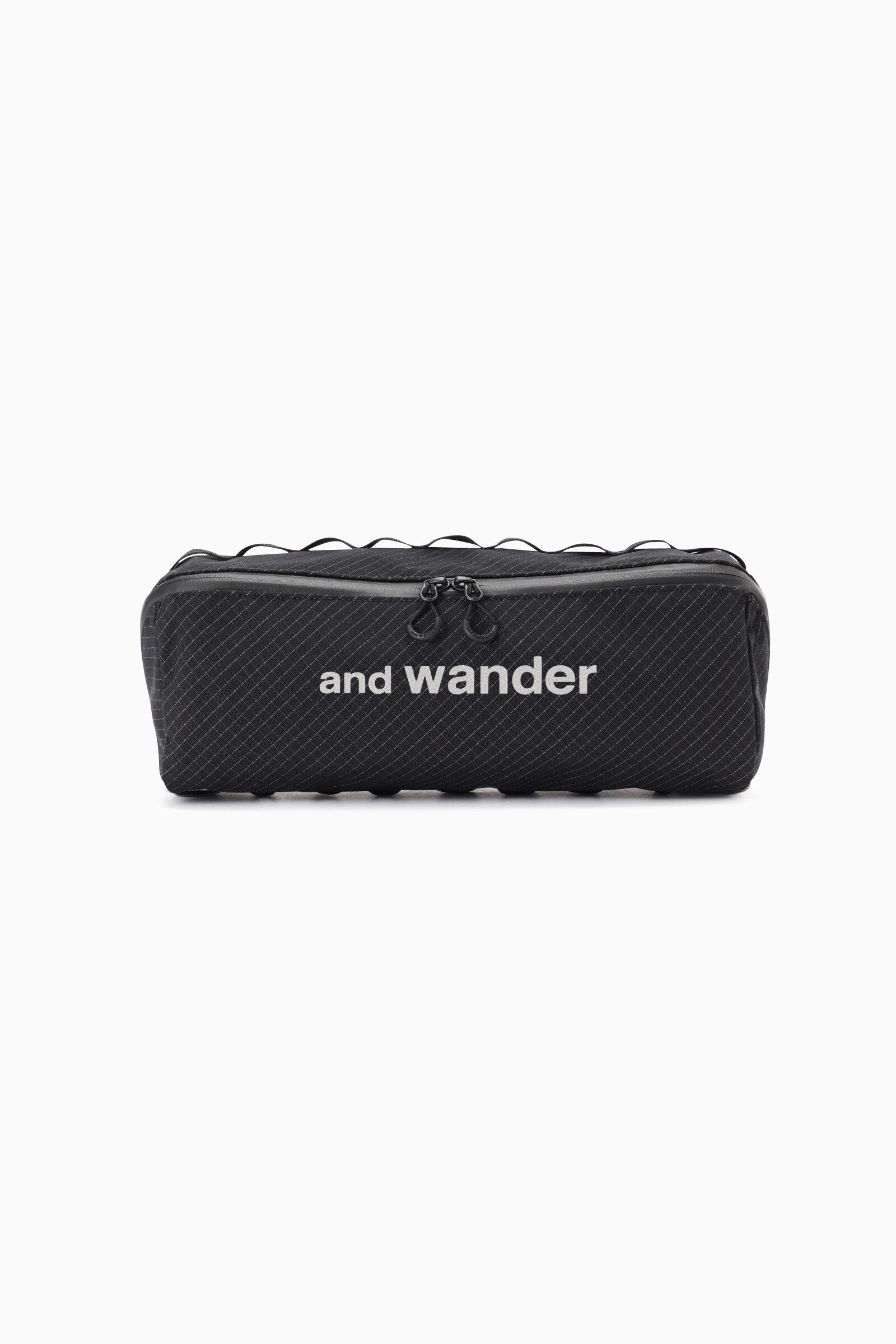 and wander reflective rip expansion sack アンドワンダー バッグ その他のバッグ ブラック