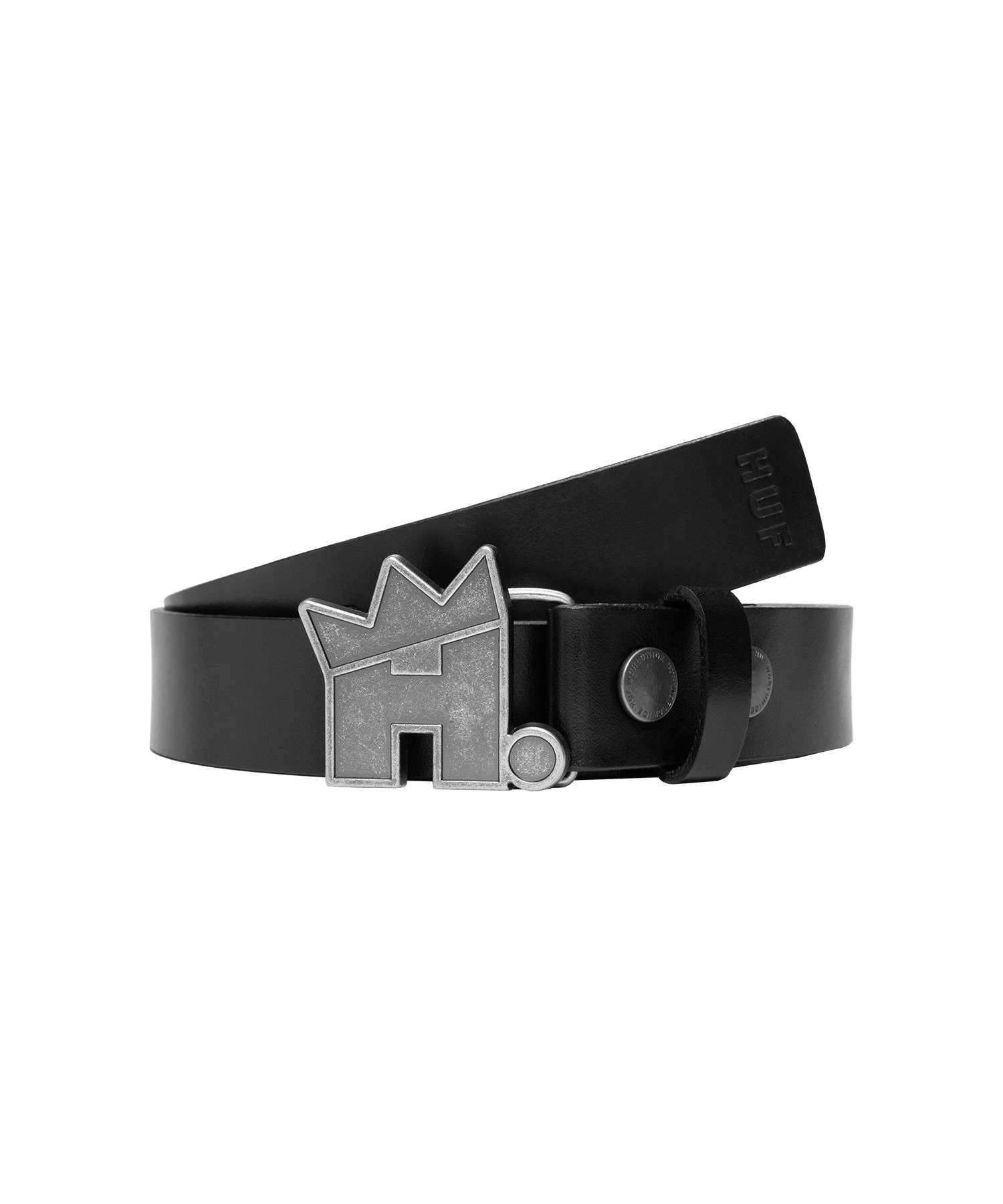 HUF NORTON LEATHER BELT HUF nt U[ xg nt t@bVG xg ubNyz