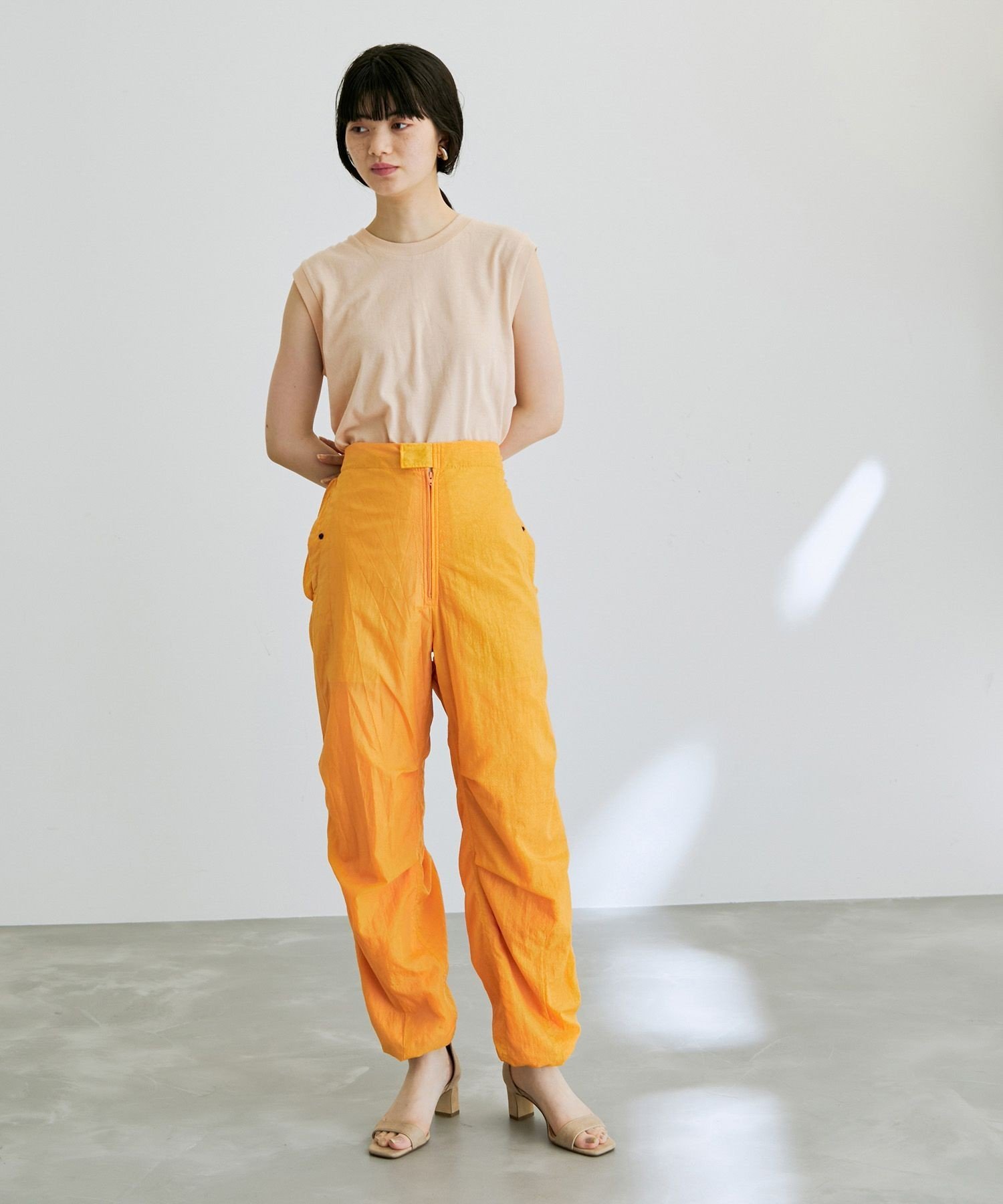 ADAM ET ROPE' FEMME ＜定番・人気＞【Hanes for BIOTOP】Sleeveless T-shirts アダムエロペ トップス カットソー・Tシャツ【送料無料】