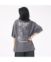 ABAHOUSE LASTWORD 【FRUIT OF THE LOOM/フルーツ オブ ザ ルーム】SESAME アバハウス トップス カットソー・Tシャツ ブルー ブラック【送料無料】