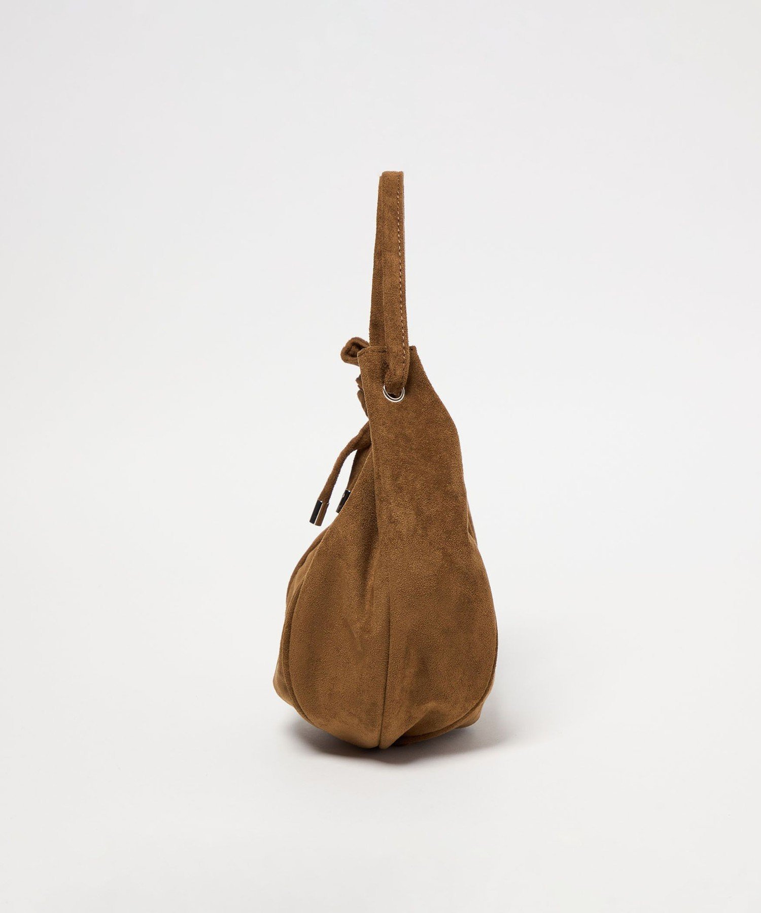【WEB限定】＜COMERU＞FOLD フォールド スエードライク ショルダーバッグ ユナイテッドアローズ グリーンレーベルリラクシング バッグ ショルダーバッグ ベージュ
