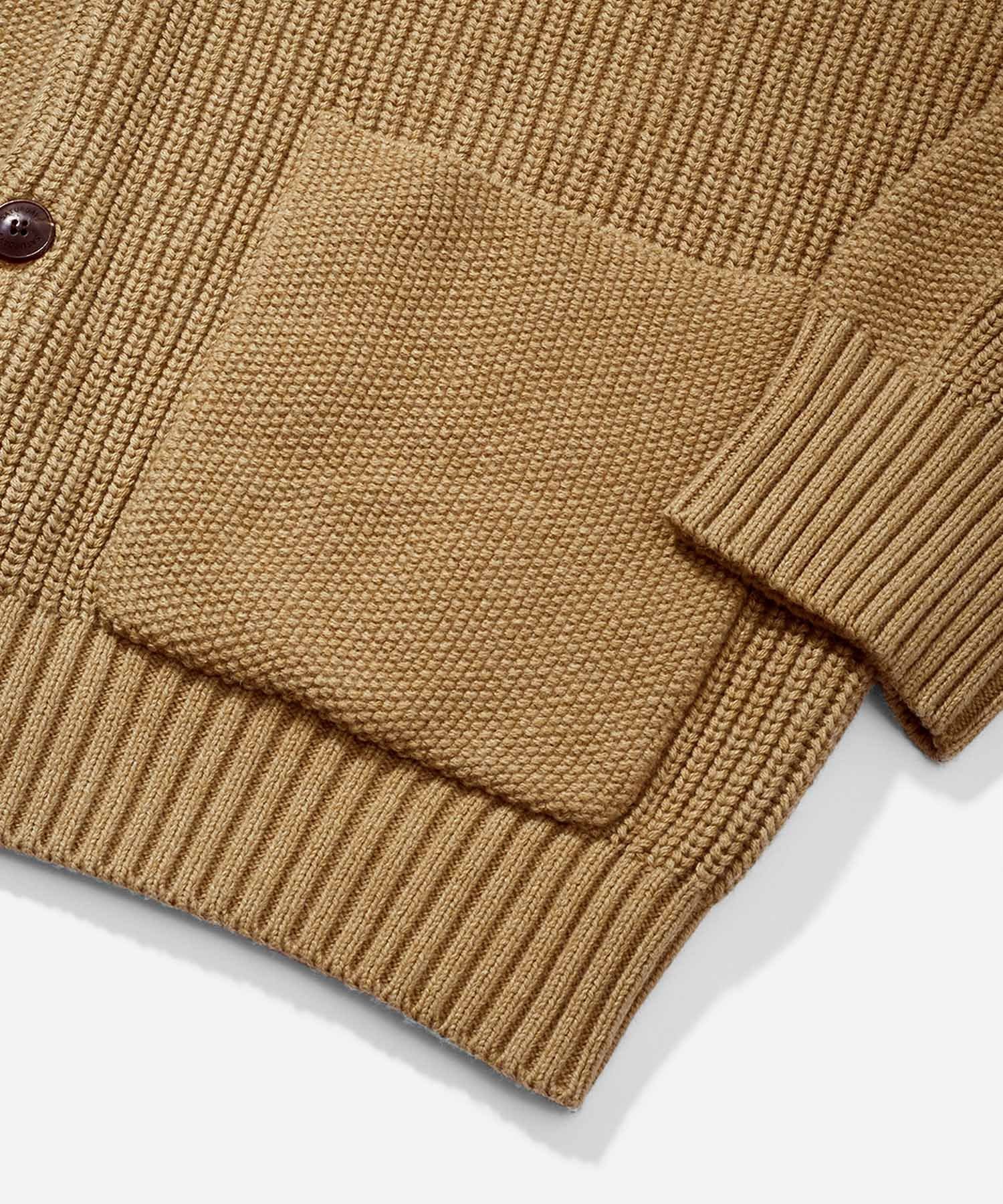 【SALE／60%OFF】Saturdays NYC Michael Multi Knit Cardigan サタデーズ　ニューヨークシティ トップス ニット ベージュ【送料無料】