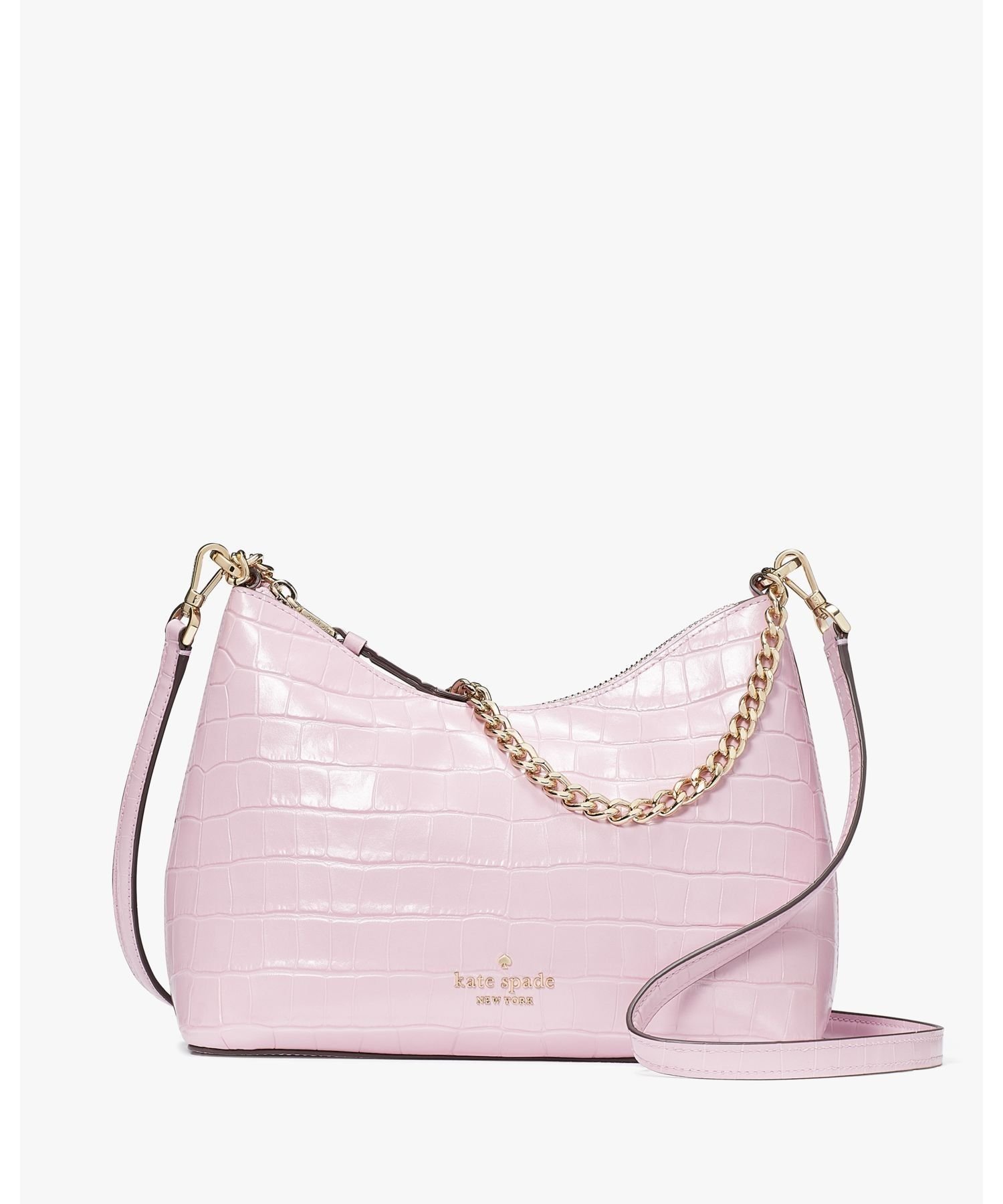 【SALE／72%OFF】kate spade new york ジッピー クロコ エンボス レザー コンバーチブル クロスボディ ケイトスペードニューヨーク バッグ ショルダーバッグ【送料無料】