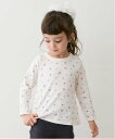 【SALE/30%OFF】petit main 【プティプラ】GIRLS長袖Tシャツ ナルミヤオンライン トップス カットソー・Tシャツ ホワイト ベージュ ネ...