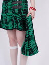 【SALE/50%OFF】PAMEO POSE Skewed Checks Bag パメオポーズ バッグ ハンドバッグ ブルー グリーン【送料無料】