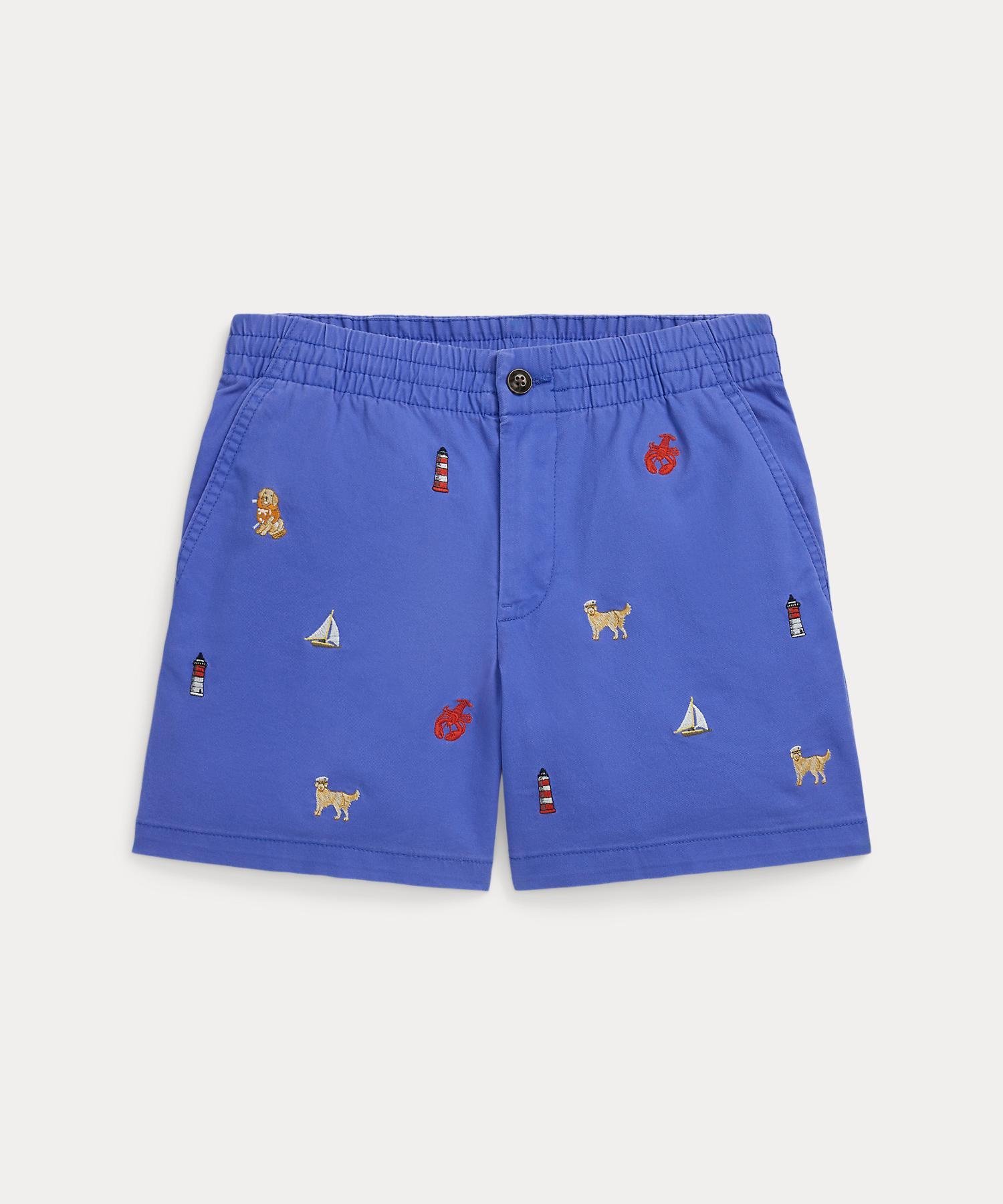 【SALE／50%OFF】POLO RALPH LAUREN (ボーイズ 8才~20才)Polo プレップスター エンブロイダリー チノ ショートパンツ ラルフローレン パンツ その他のパンツ ブルー【送料無料】のサムネイル
