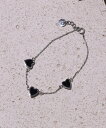 LHME 【LHME】Momentスリーハートブレスレット/ブラック/サージカルステンレス ライオンハート アクセサリー・腕時計 ブレスレット・バングル ゴールド シルバー【送料無料】