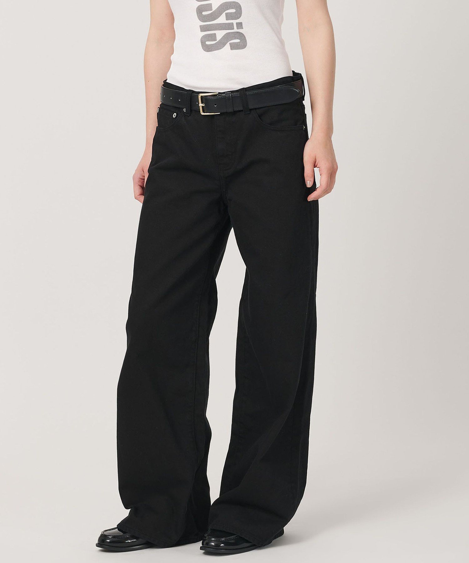 ER ＜ER＞DOCTOR HONZAWA DENIM デニムパンツ ビューティー＆ユース ユナイテッドアローズ パンツ その他のパンツ ホワイト ブラック