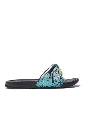 NIKE NIKE BENASSI JDI FANNY PACK PRINT アトモスピンク シューズ サンダル/ミュール グリーン【送料無料】