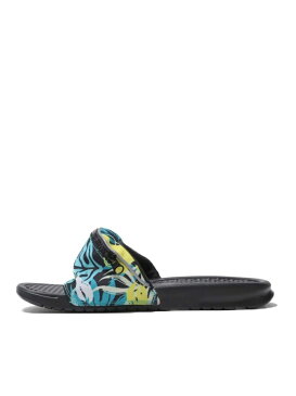 NIKE NIKE BENASSI JDI FANNY PACK PRINT アトモスピンク シューズ サンダル/ミュール グリーン【送料無料】