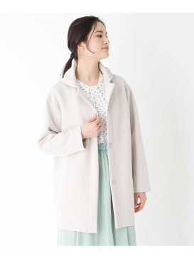 【SALE/60%OFF】esche ダンボールジャージアウター ワールドオンラインストアセレクト コート/ジャケット ブルゾン カーキ ブラウン ネイビー【送料無料】