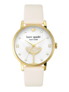 kate spade new york kate spade new york/(W)METRO ウォッチステーションインターナショナル アクセサリー・腕時計 腕時計 ホワイト【送料無料】