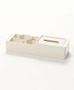 【SALE/40%OFF】aimoha home aimoha home/(W)ティッシュケース付き 収納ボックス アイモハ インテリア・生活雑貨 収納用品・棚...