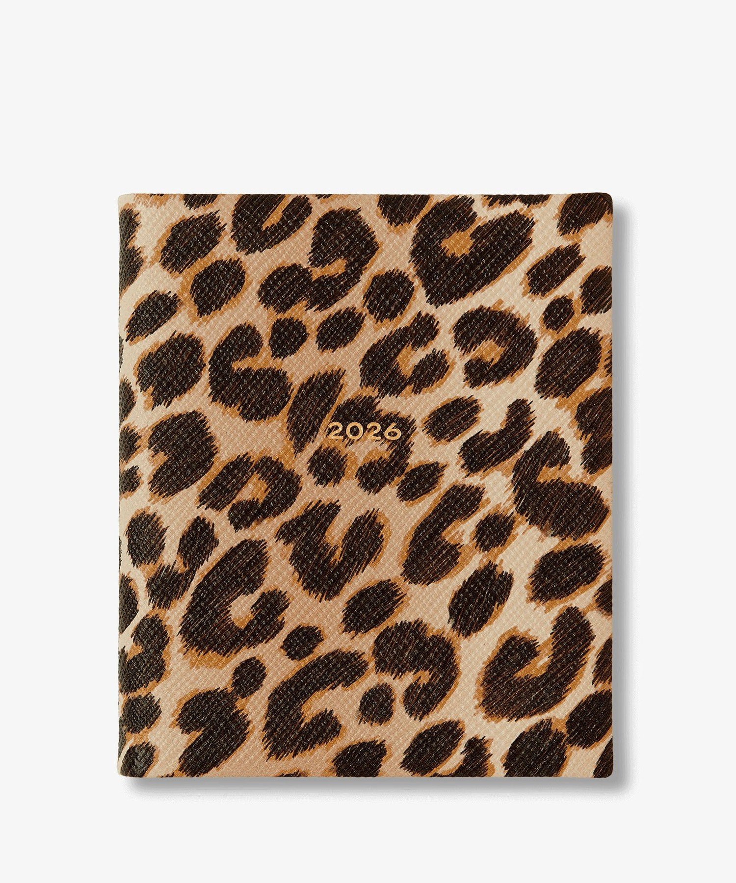 SMYTHSON Panama 2026 Leopard Premier Daily Fashion Diary スマイソン 文房具 手帳・メモ帳【送料無料】