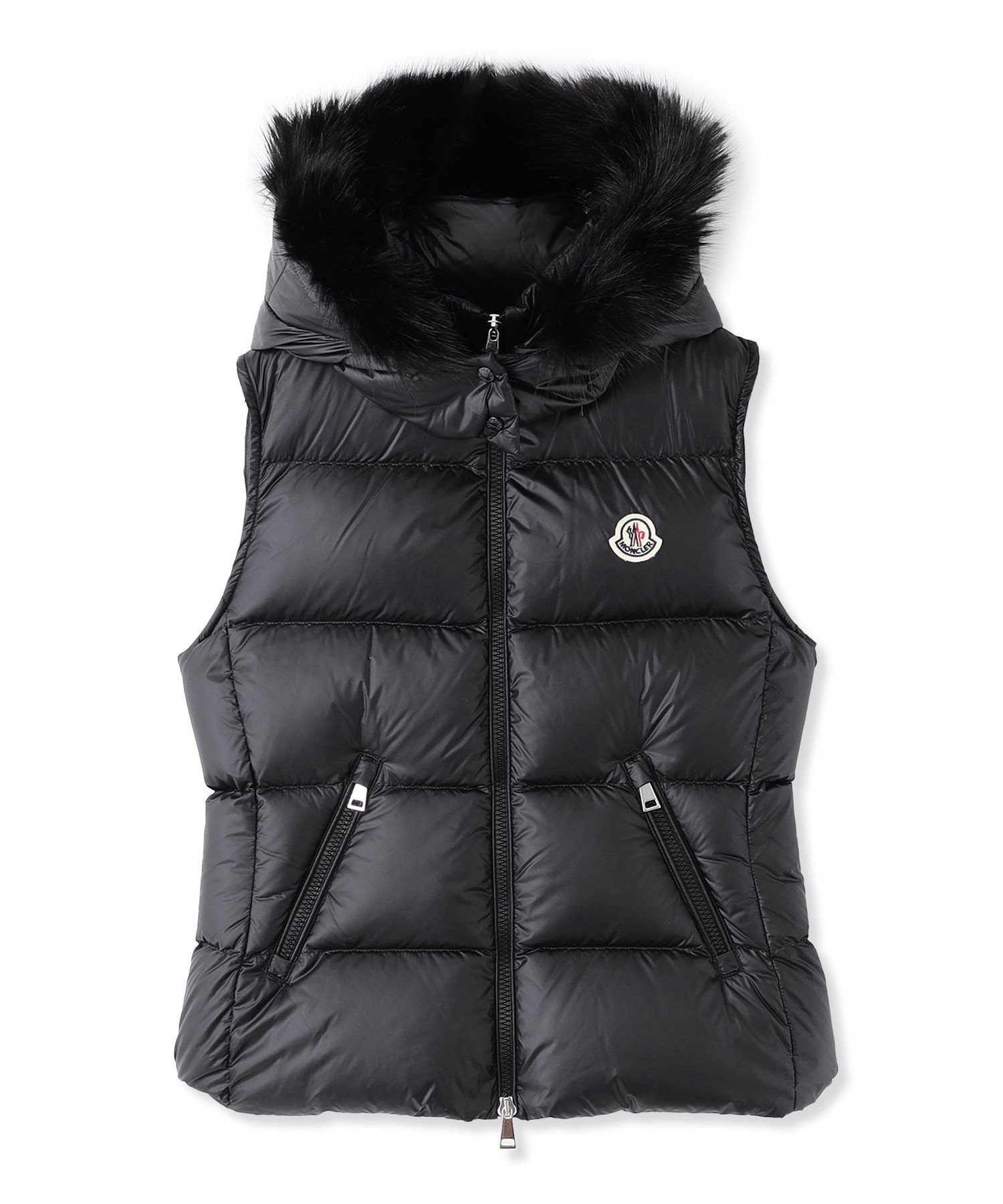 EPOCA 【MONCLER】ガリヌールベスト《WEB&EPOCA THE SHOP店舗限定》 エポカ ジャケット・アウター ダウンジャケット・ダウンベスト ブラック【送料無料】