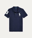 POLO RALPH LAUREN (ボーイズ 2才~7才)Big Pony コットン メッシュ ポロシャツ ラルフローレン トップス ポロシャツ ネイビー【送...